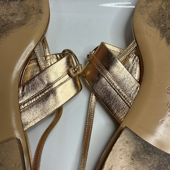 GUCCI ROSE GOLD HORSEBIT THONG - Picture 9 of 11